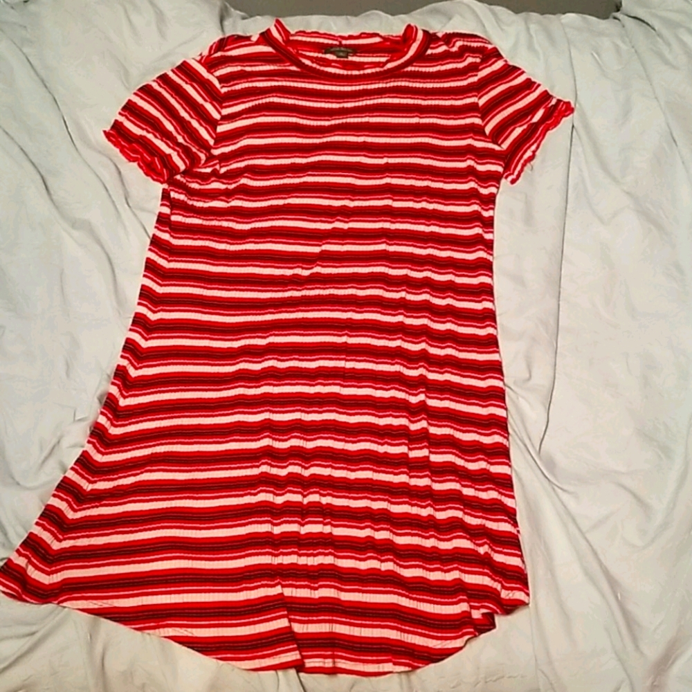 Womens Striped Dress